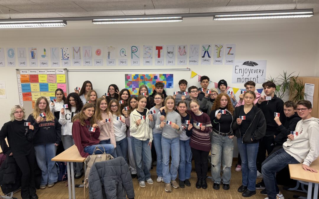Frankreichaustausch 2026 – die Schülerinnen und Schüler lernen sich kennen